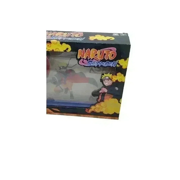 NIB Naruto Shippuden Ceramic Sushi Set Rare Anime Plate Bowl Chop Sticks NEW - Picture 5 of 10